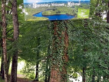 Sign for the site