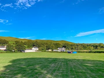 Visitor image of the view across the field.