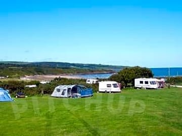 Dafarn rhos caravan and camping site main field