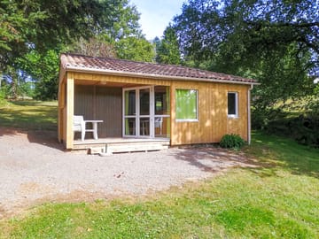 Exterior of the lodge