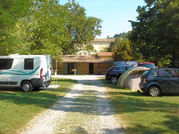 View of the campsite