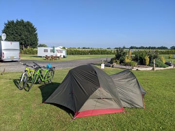 Pitch 23 facing the shop