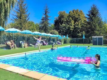 Outdoor swimming pool