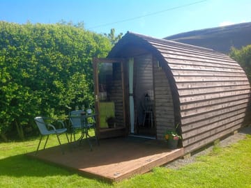 Outside the pod