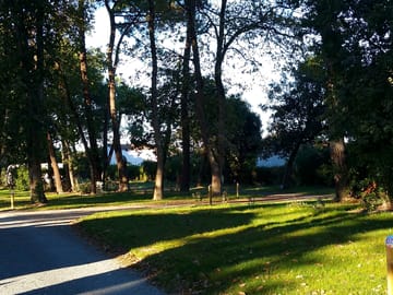 Spacious shaded pitches