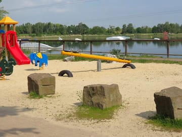 Playground by the lake