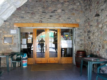 Entrance to the bar