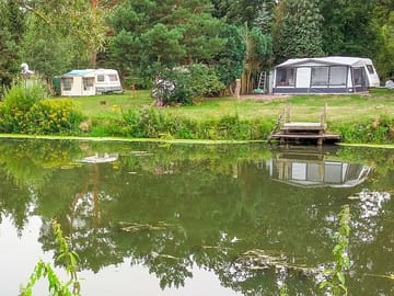 Pitches by the water