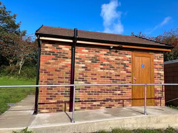 Disabled toilet and shower