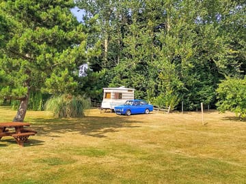 A pretty place to park a trailer tent