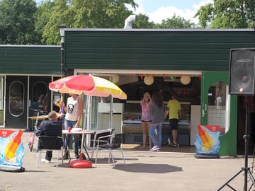 Snack bar and shop