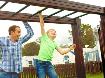 The on-site play area