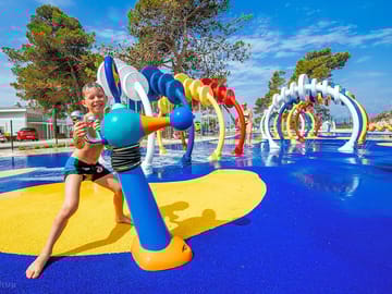 Water play area