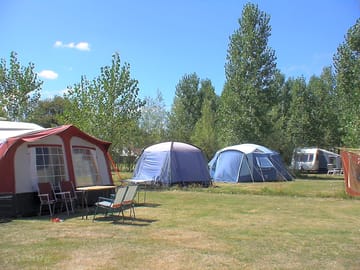 Spacious pitches