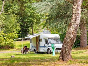 Emplacement camping-car