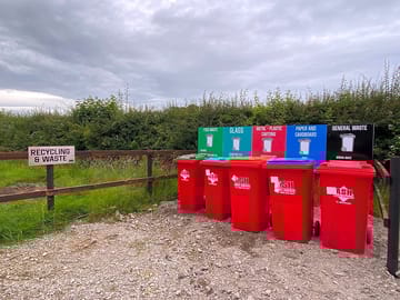 Recycling area