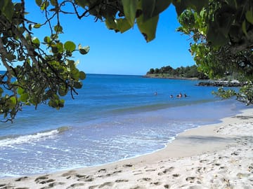 Nearby beach