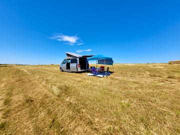 Camper set up