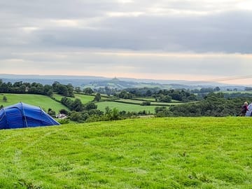 View from campsite