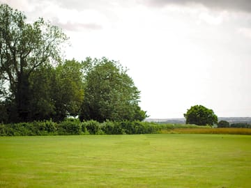 View of the camping field