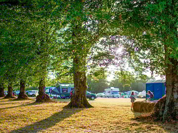 Spacious campsite