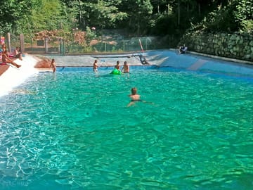 The swimming pool