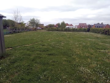 Large grass area
