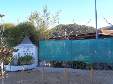 Entrance to the site