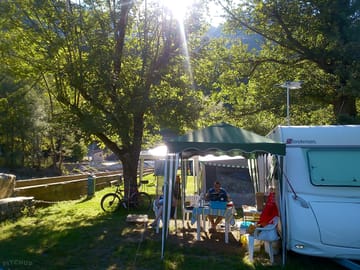 Plenty of space for your caravan awning