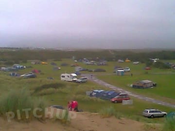 the sand dunes
