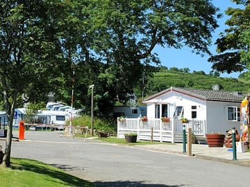 Entrance to Gwel-y-Mor Camping Park, Abersoch