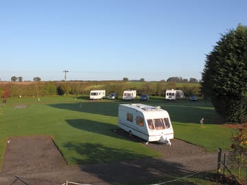 Hardstanding touring pitch