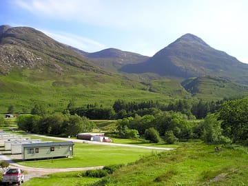 View of Pap of Glencoe from Site