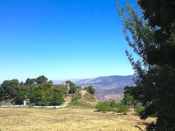 Views over the surrounding countryside