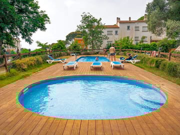 Swimming pool and sun deck