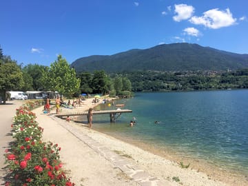 Private beach