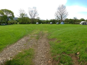 Path to the camping area