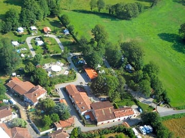 Aerial view of the site