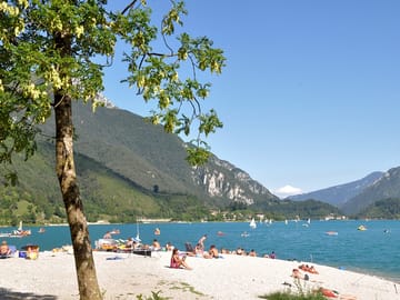 The beach is only a few metres away