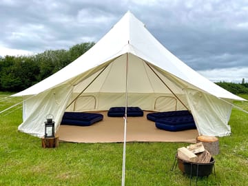 Bell tent exterior