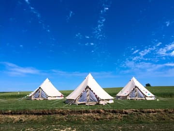 Glamping tents
