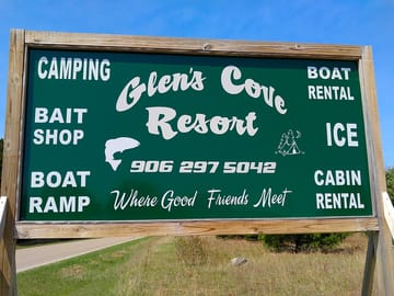 Entrance to the resort