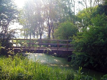 The footbridge
