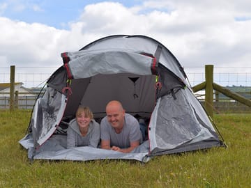 Spacious pitches