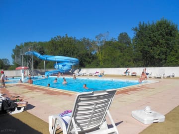 Lounger beside the pool