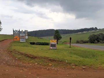 The site entrance