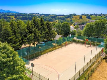 Adjoining multisports ground