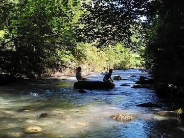 Direct access to the adour river