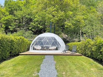 A dome in the sun