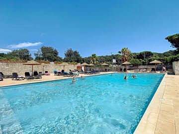Large swimming pool